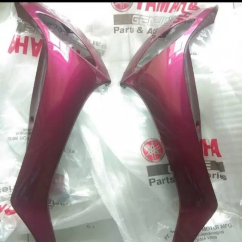 Cover sayap kanan kiri yamaha Fino 125 original Ungu