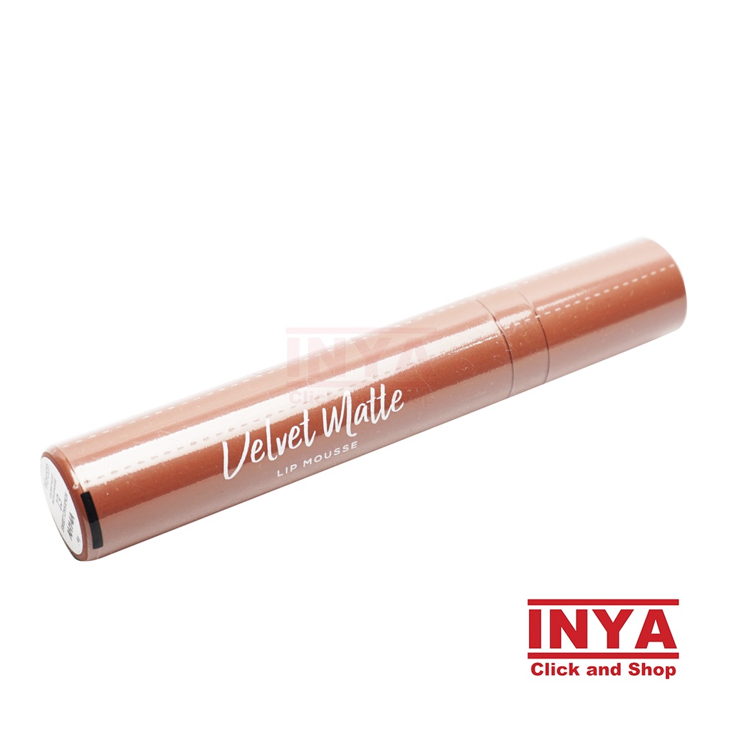 WARDAH COLORFIT VELVET MATTE LIP MOUSSE 13 SWEET CINNAMON 4gr