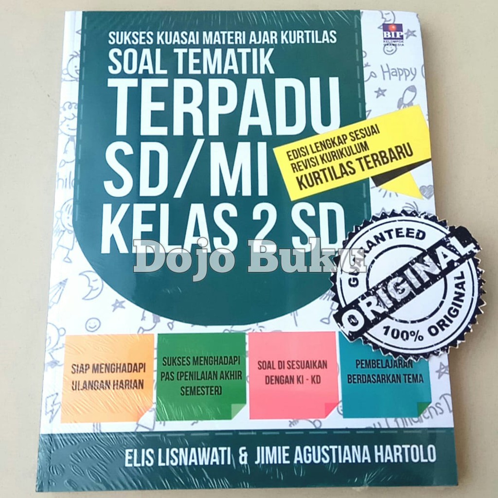 Soal Tematik Terpadu SD/MI Kelas 2 -ELIS LISNAWATI DAN JIMIE AGUSTIANA