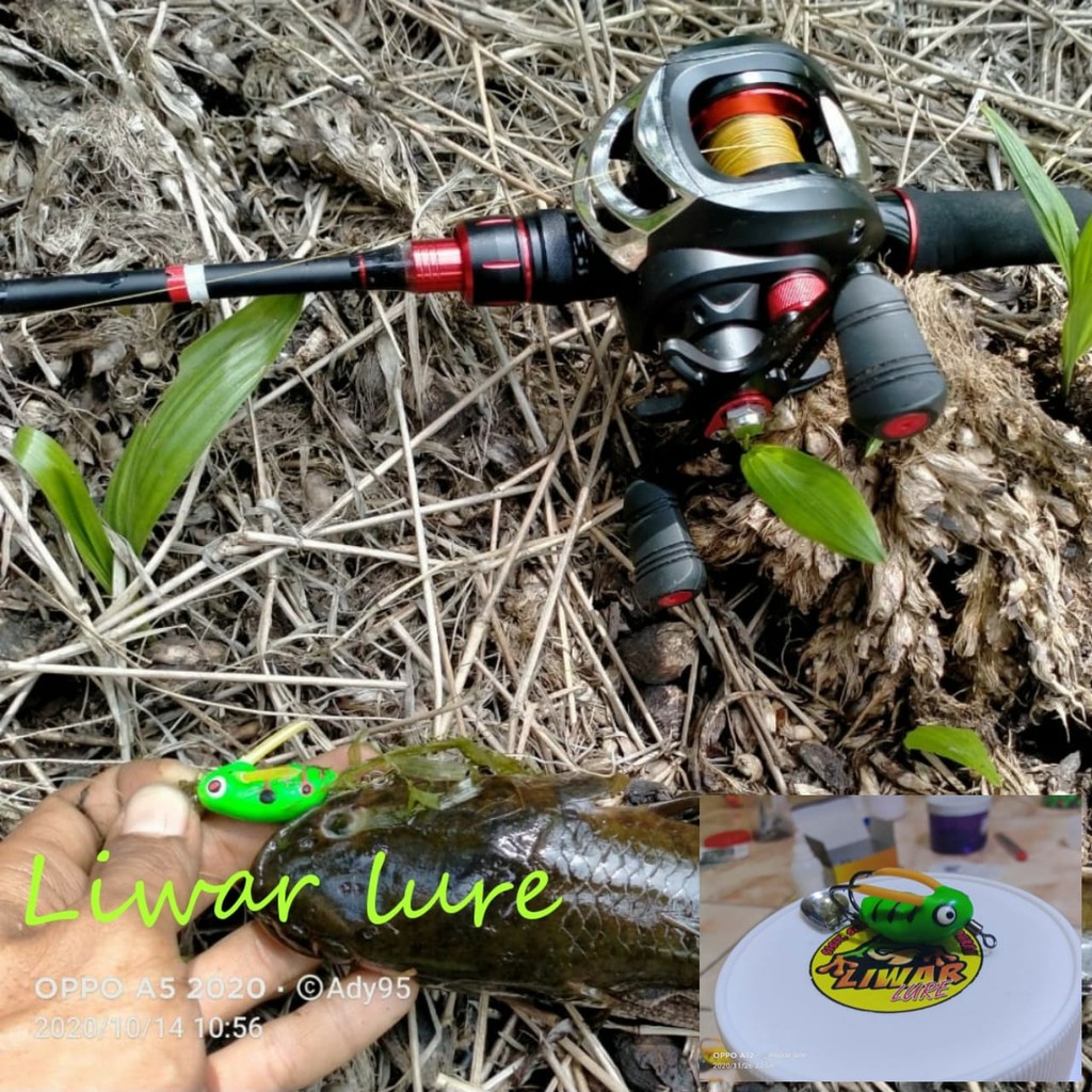 Soft Frog Killer Mini Murah Pikachu Pokemon 3cm Terbaru Umpan Casting Ikan Predator Gabus Toman