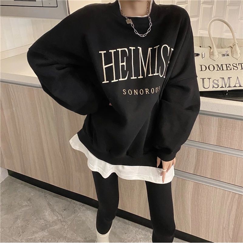 HEIMISH SWEATER UNISEX FLEECE TEBAL TERLARIS'