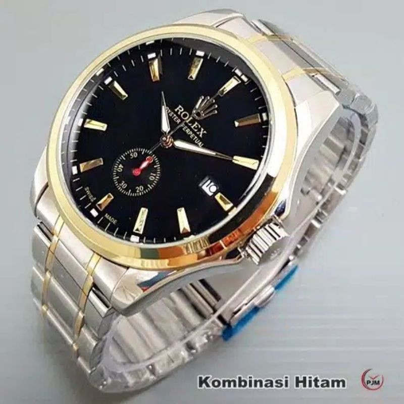 JAM TANGAN PRIA ROLEX AUTO METIC STRAP RANTAI