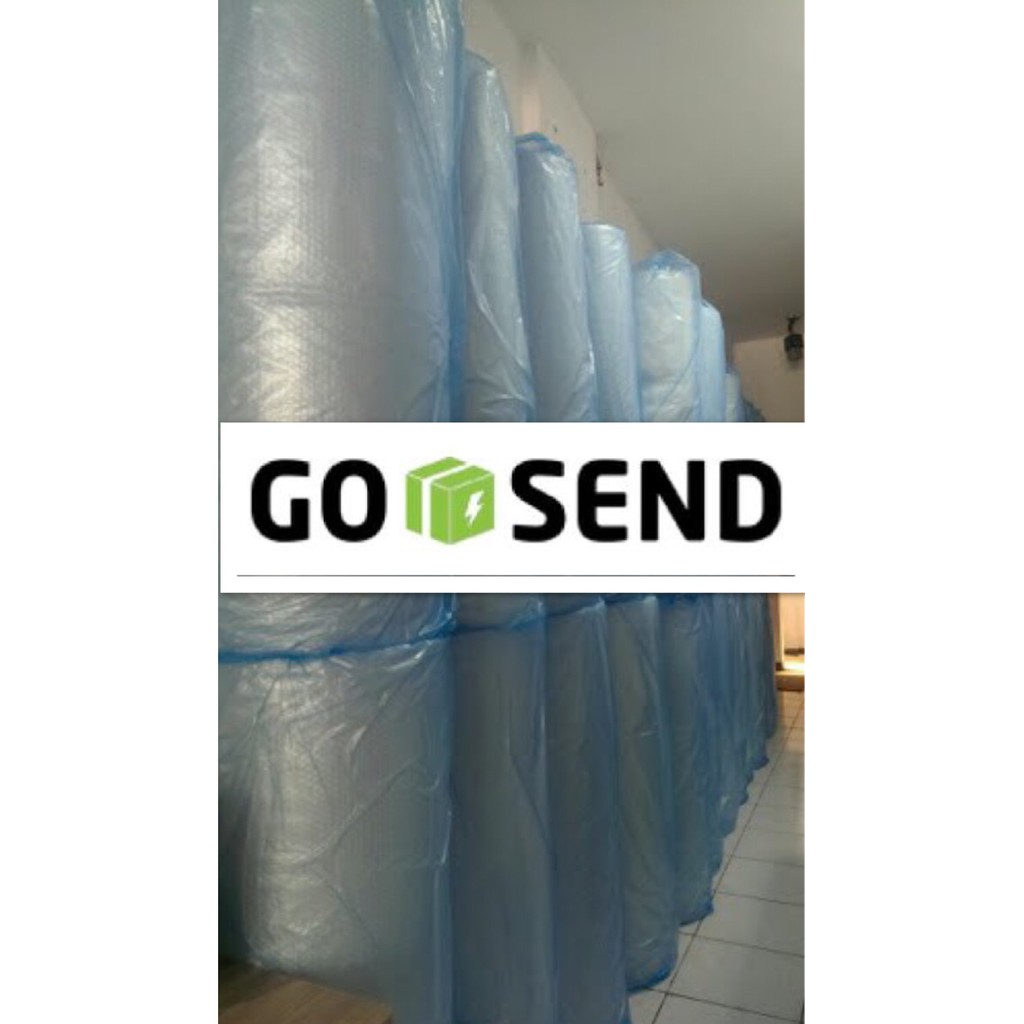 

Plastik Wraping - Baterai Alkaline - Tinta Stempel Bubble Wrap Biru (Mulia Pack) 125 Cm X 50 Meter