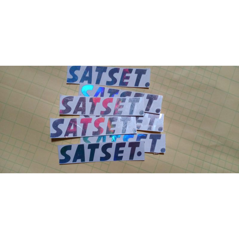 

Stiker Viral SATSET!! Stiker SATSET