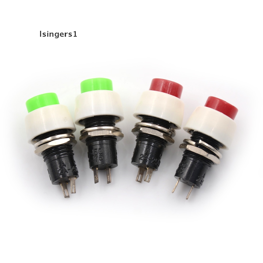 (lsingers1) 2pcs Saklar Power ON / OFF 2 pin Bentuk Bulat