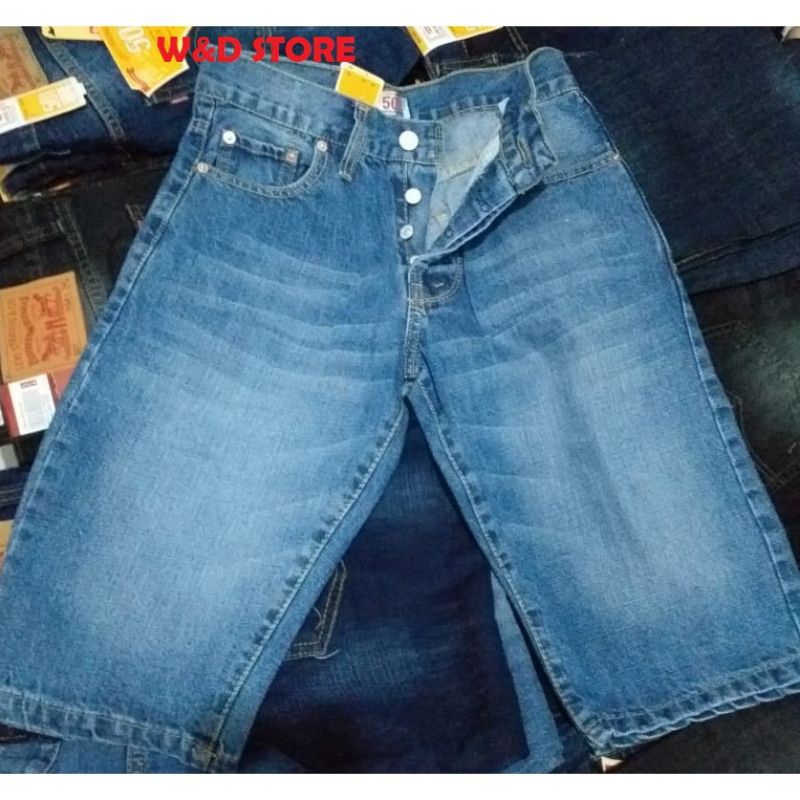 celana pendek levis biru / celana 505 / celana pendek