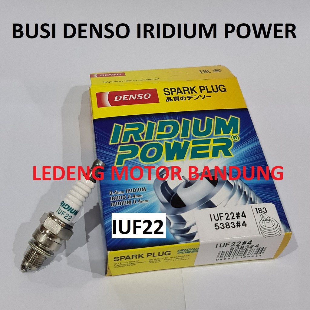 Busi Dingin Denso Iridium IUF22 IUF24 IUF27 Mio Jupiter Grand Supra-X