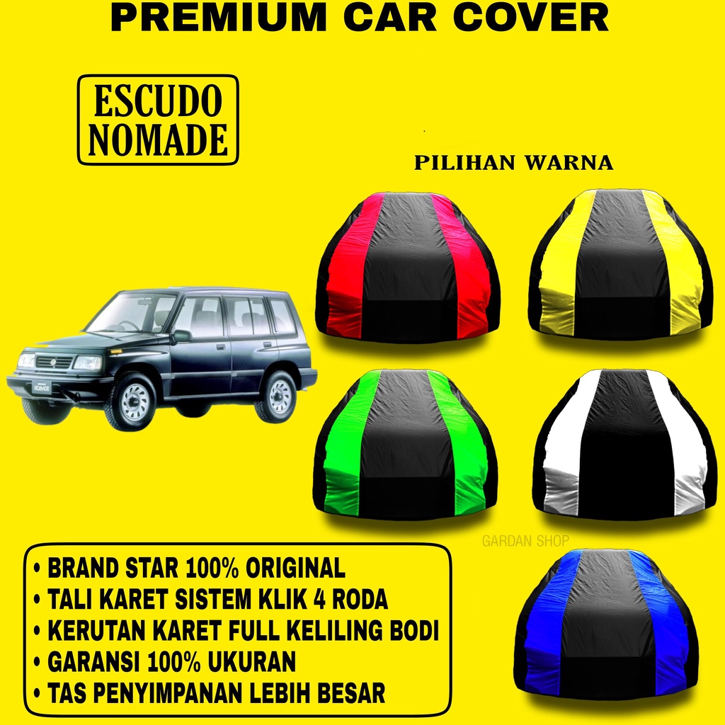 Body Cover ESCUDO NOMADE Garis 2 WARNA Penutup Pelindung Bodi Escudo Nomade PREMIUM