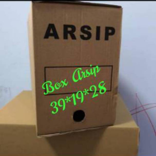 

Box Arsip/kardus arsip ukuran 39*19*28 cm