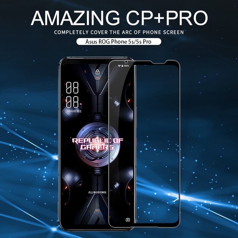 Nillkin Amazing CP+ Pro tempered glass screen protector for Asus ROG Phone 5s, ROG Phone 5s Pro