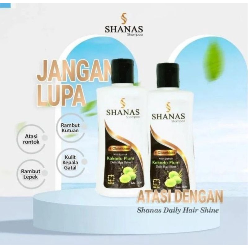 SHANAS SHAMPOO | ANTI KUTUAN | SAMPO 3 IN 1 | NASA
