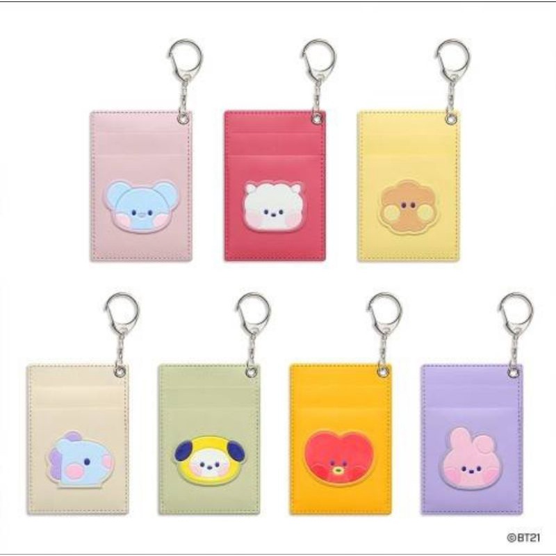 READY STOCK MONOPOLY X BT21 MINI CARD HOLDER