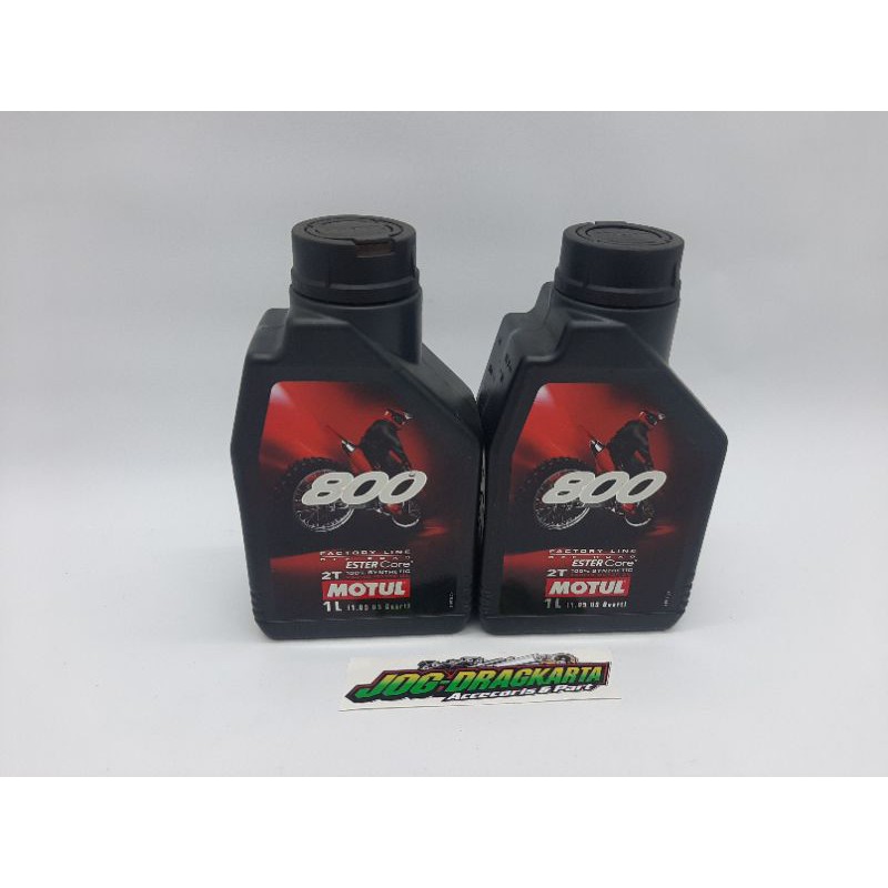 OLI MOTUL OLI SAMPING 2TAK 800 OFF ROAD ESTER CORE ORIGINAL MOTUL