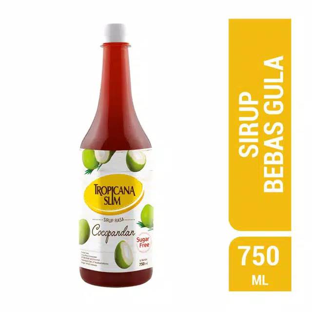 

Sirup Cocopandan Tropicana Slim 750ml.