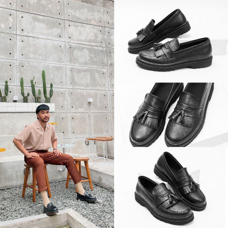 Sepatu Slip On Loafers &quot;&quot;BIAN MEN SHOES&quot;&quot; LALAKI LIKEPROJECT hu by