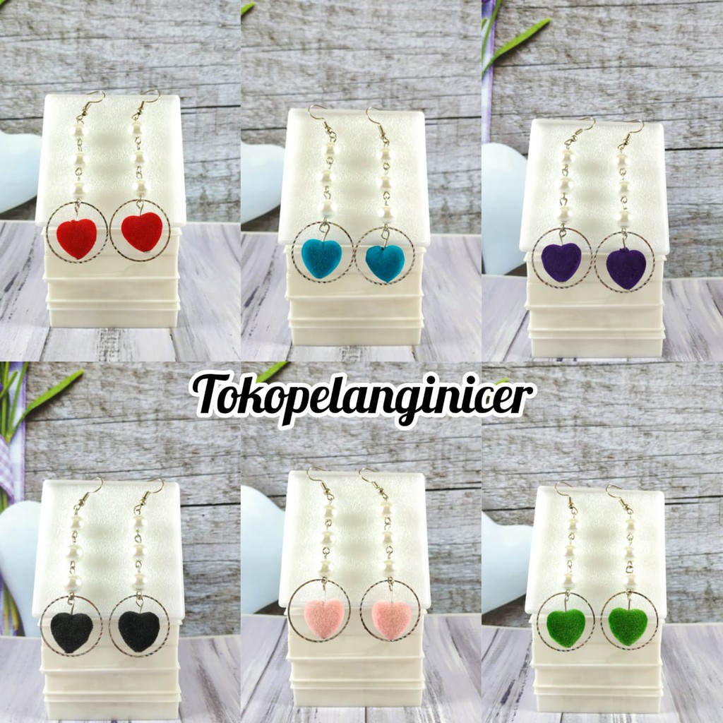 Anting Hijab kekinian fashion wanita Kekinian - Anting Korea - Anting Hijab Mutiara Tokopelanginicer