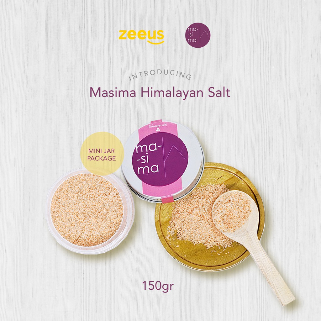 

Masima Premium Seasonings - Himalayan Salt, Kaldu Jamur, Bubuk Bawang Putih, Bubuk Jahe