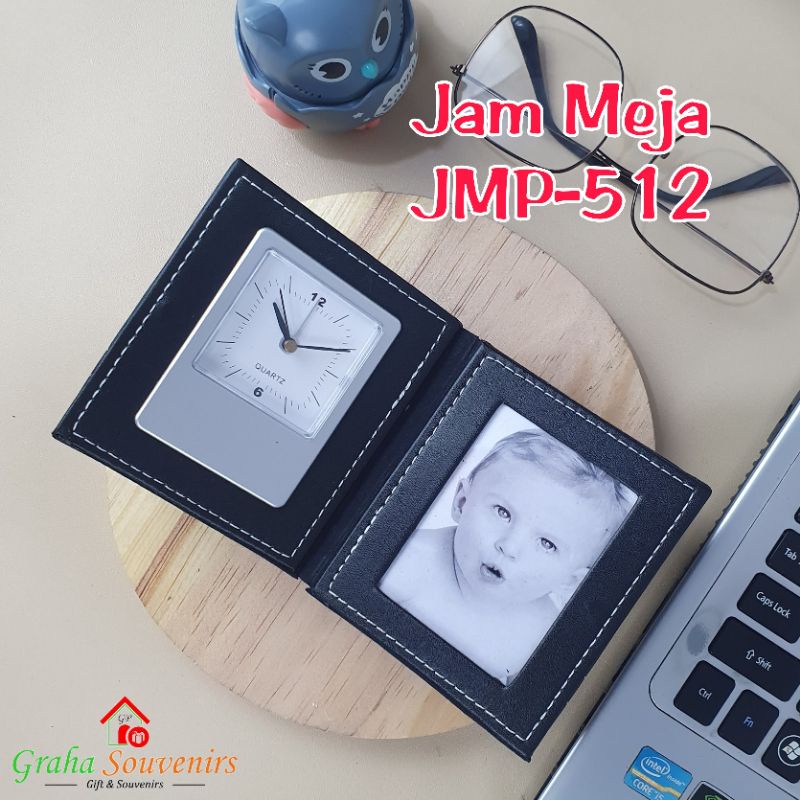 Jam Meja Kulit | Jam Meja Analog JM-512