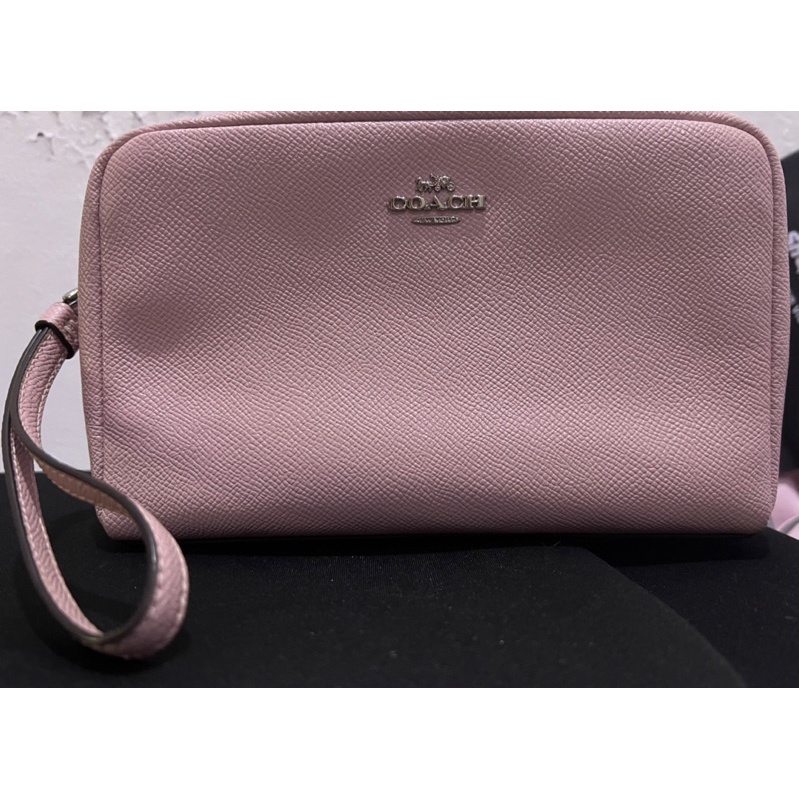 Pouch Cosmetic Bag Coach Preloved