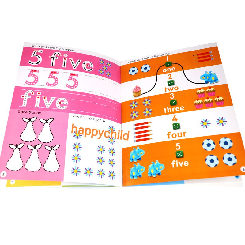 Original wipe clean Counting to Ten  Ready set learn buku anak buku nursery buku impor happychild