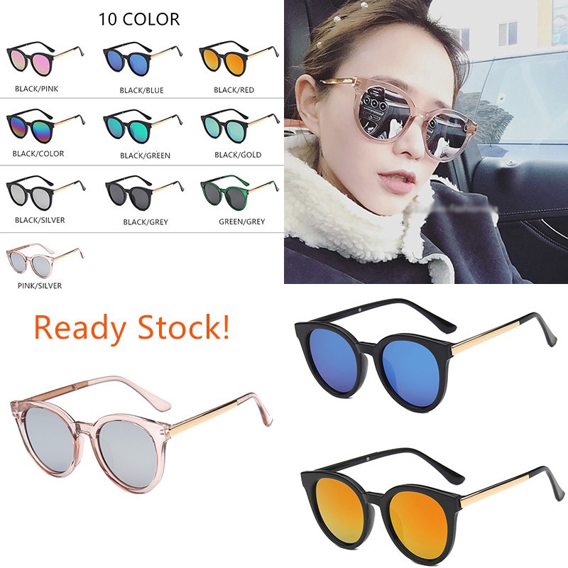 （YUZHU）COD Ulzzang Style Korea Fashion Putaran Sunglasses Wanita Populer Brand Designer Kedatangan Baru