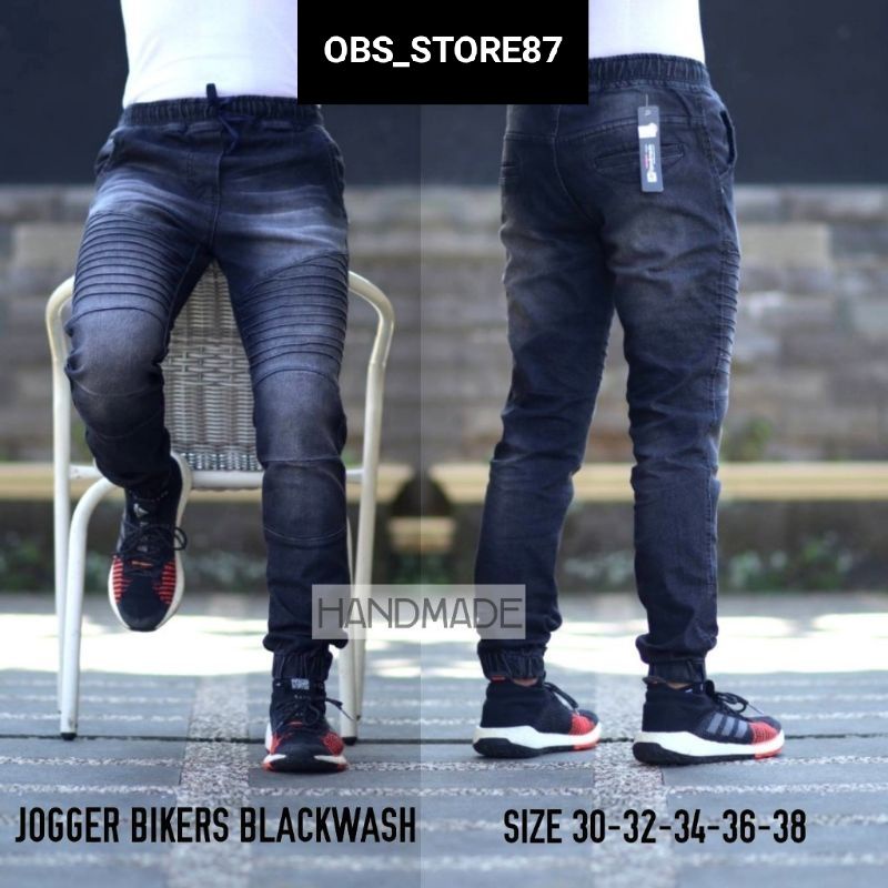 CELANA JOGER JEANS PRIA PREMIUM MURAH