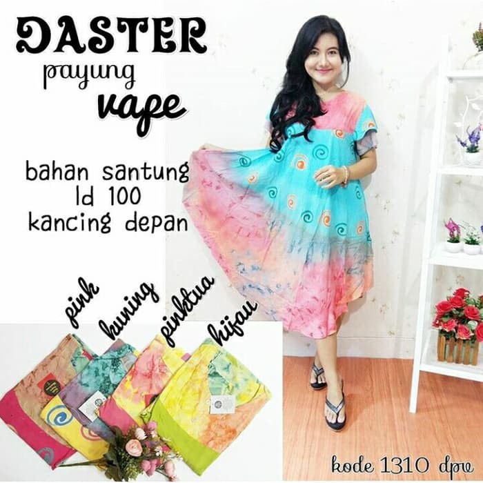 DASTER PAYUNG LARVA/ DASTER MURAH/ GROSIR BATIK PEKALONGAN