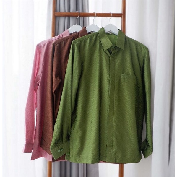 Kemeja Batik Pria Bahan Viscose