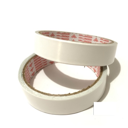 

Paket 3 Roll Double Tape / Isolasi Lakban Perekan 2 Sisi / Double Tape Besar 1 inch Verona Murah (Roll)