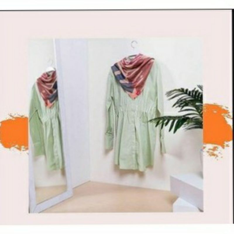 DAUKY BAJU TUNIK POLOS M TUNIC TREZA BAHAN KATUN TERLARIS 2022