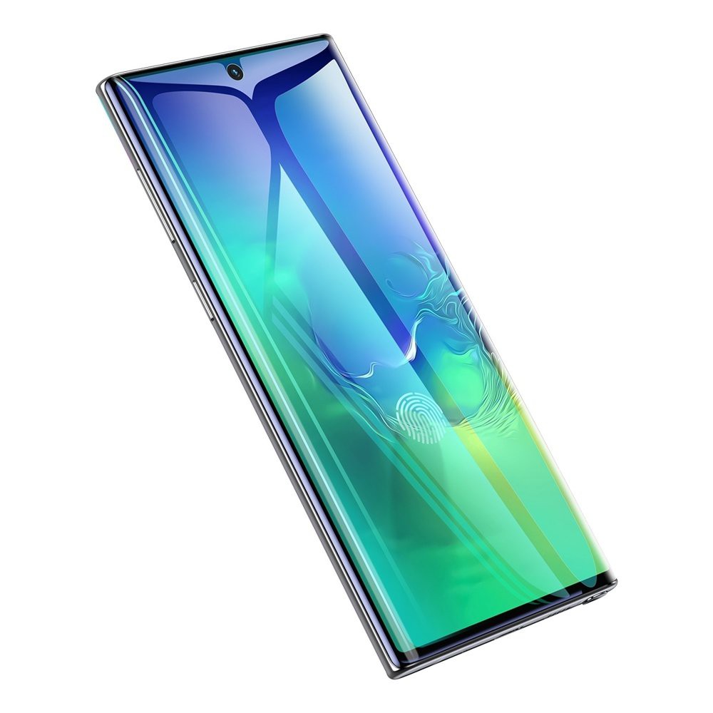 BASEUS ORIGINAL Tempered Glass Full Screen Samsung Galaxy Note 10 0.15mm 4D Pelindung Anti Gores