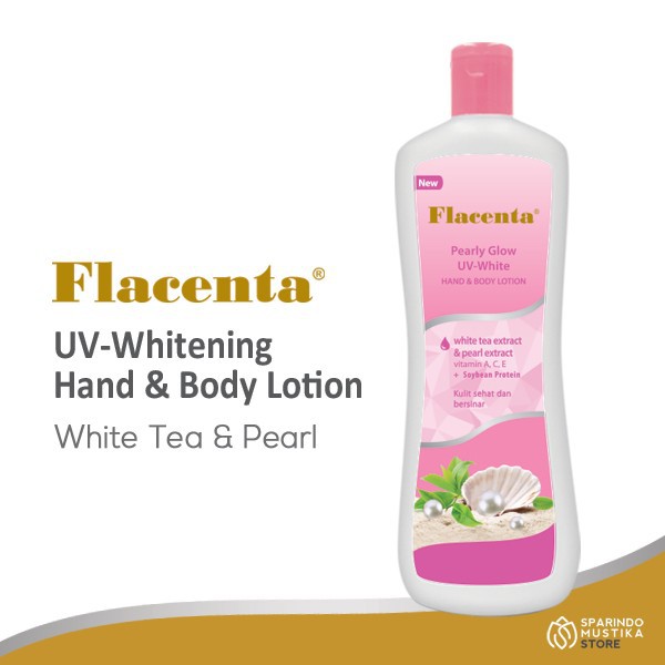 PLACENTA / FLACENTA HAND &amp; BODY LOTION WHITE TEA &amp; PEARL 500 ML