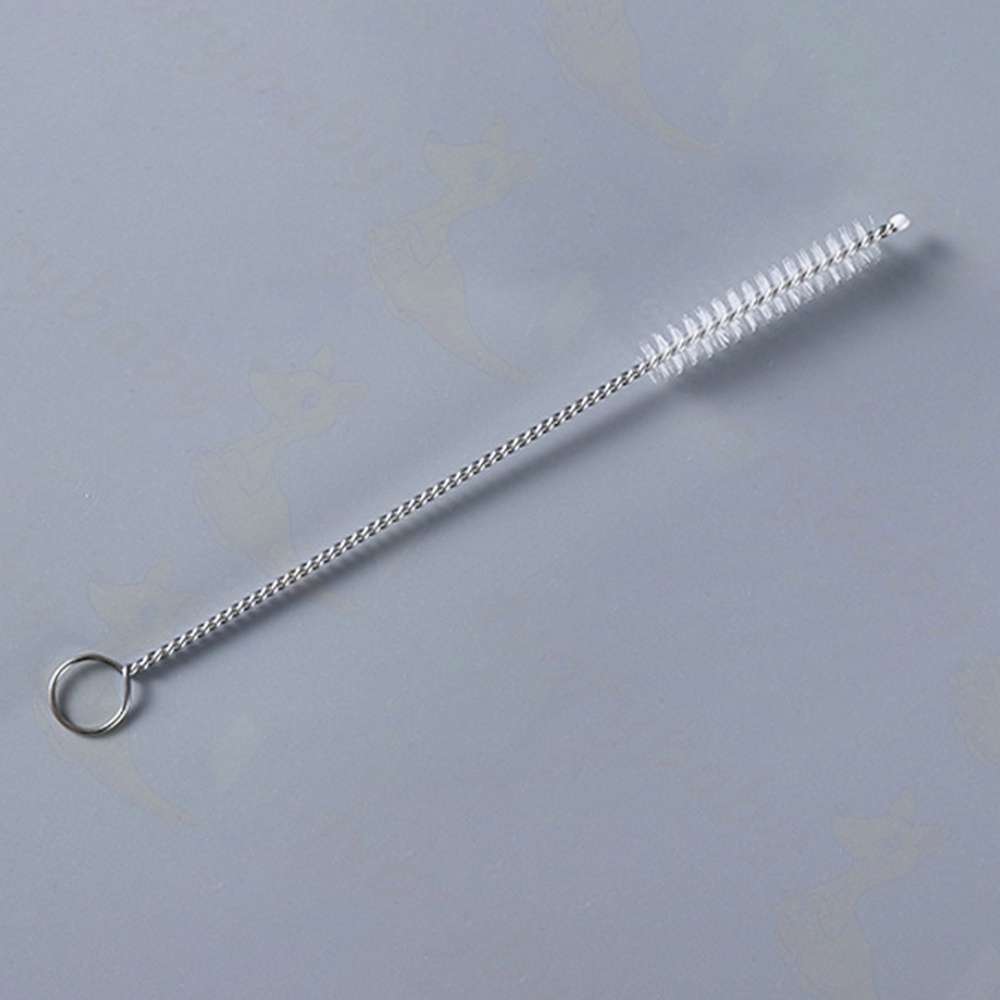 Ivorybaby Sikat Sedotan Stainless Brush Straw Sikat Dot Bayi
