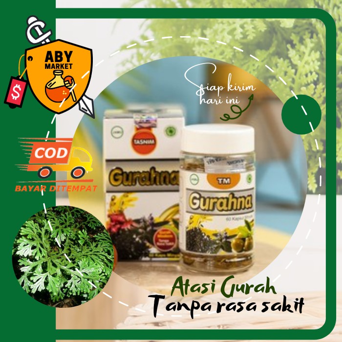 [ORIGINAL] Herbal Kapsul Gurah Kapsul Gurahna Herbal Gurah Alami Tanpa Rasa Sakit