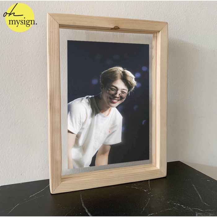 

Murah Wooden Floating Frame Photo Custom Hadiah Gift Akrilik Cetak FotoFrame - A5