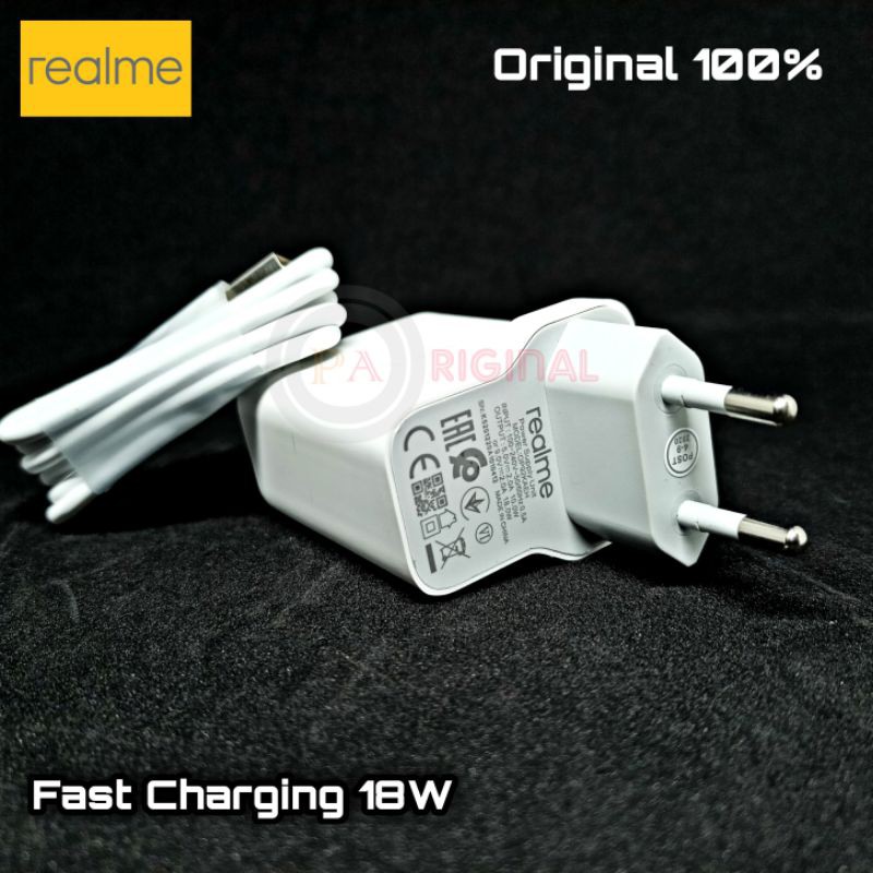 Charger Realme C35 Realme 7i Realme Narzo 20 Fast Charging Original