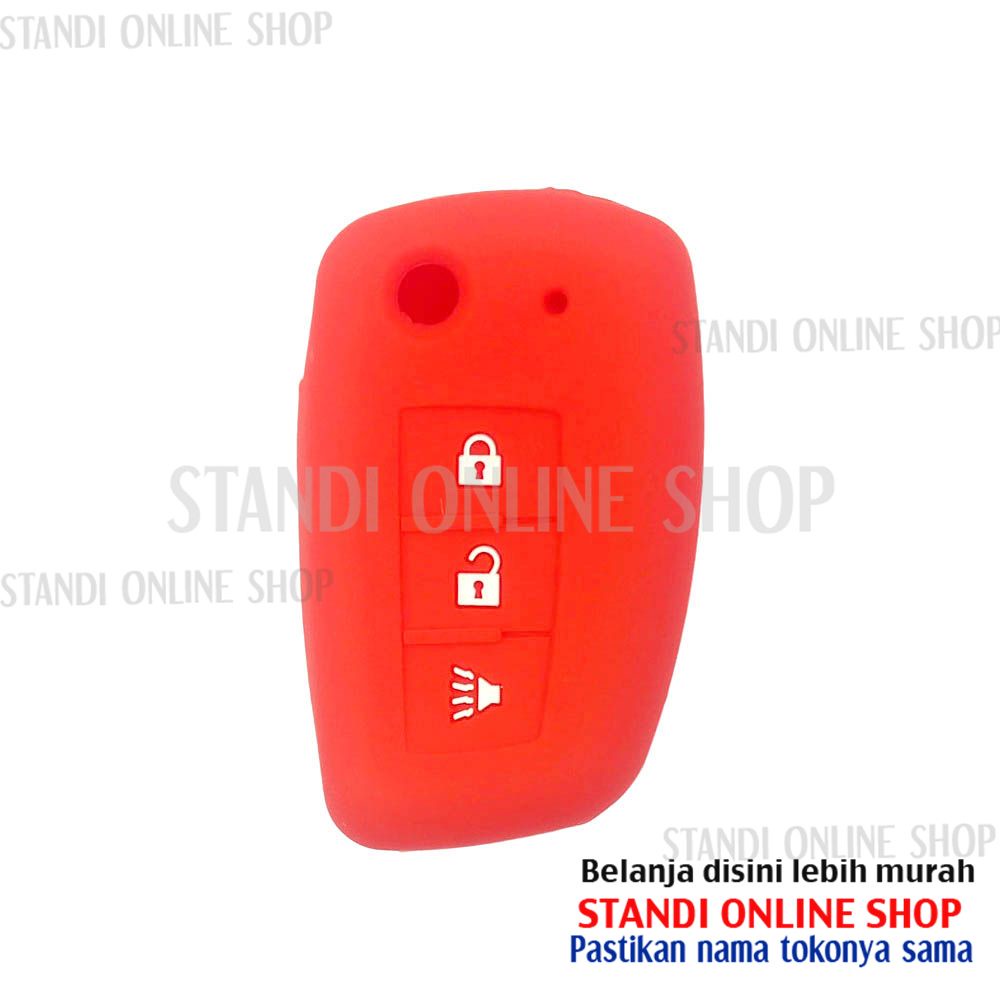 Kondom Kunci Silikon Remote Cover Keyshirt Flipkey Nissan Grand Livina