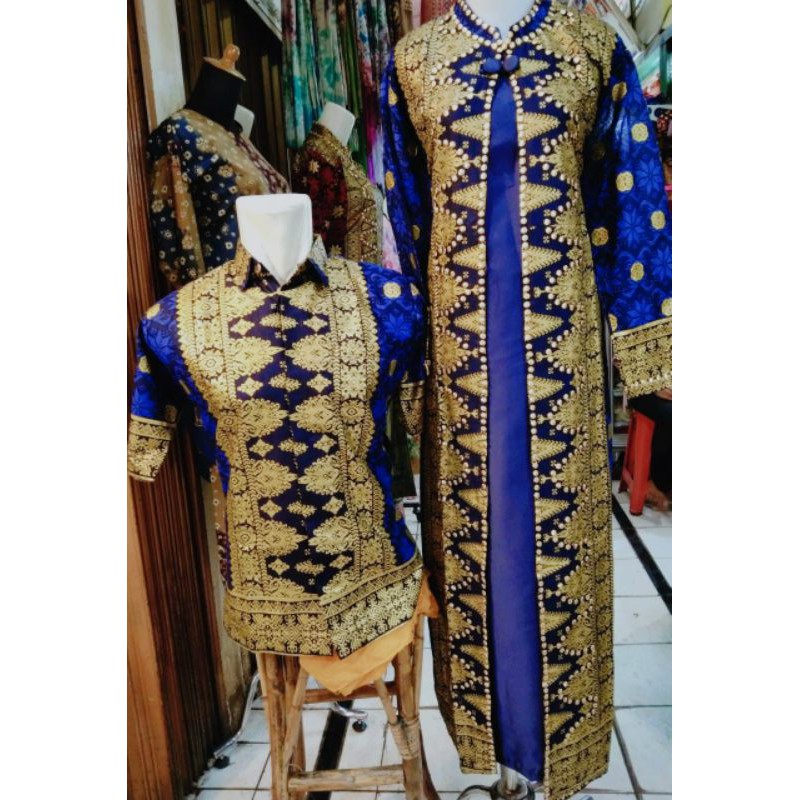 baju songket palembang / baju kondangan