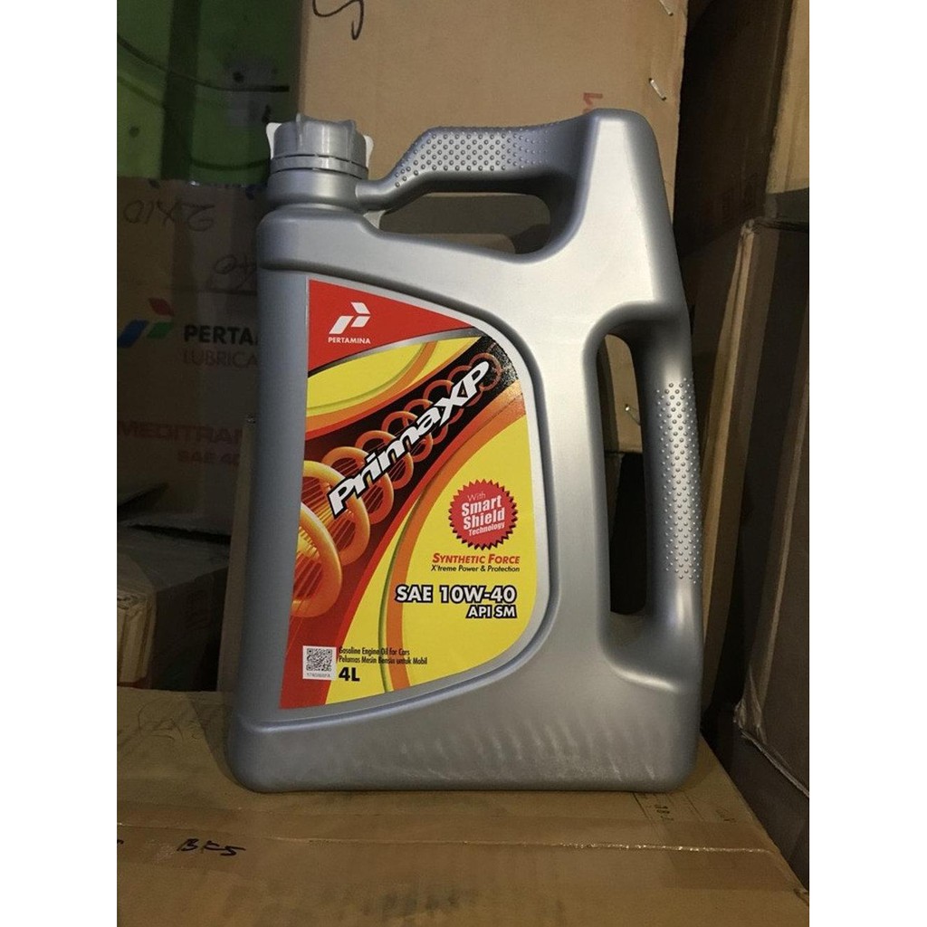 Wajib Coba Oli Pertamina Prima Xp Sae 10W-40 Api Sm Galon 4 Liter