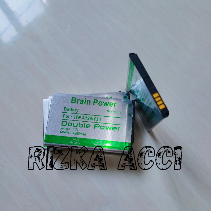 HB505076RBC Baterai Batre Huawei Y3 II Lua-u22 LUA-L22 LUA-L21 Y600 G610 Brain Power Battery Hp