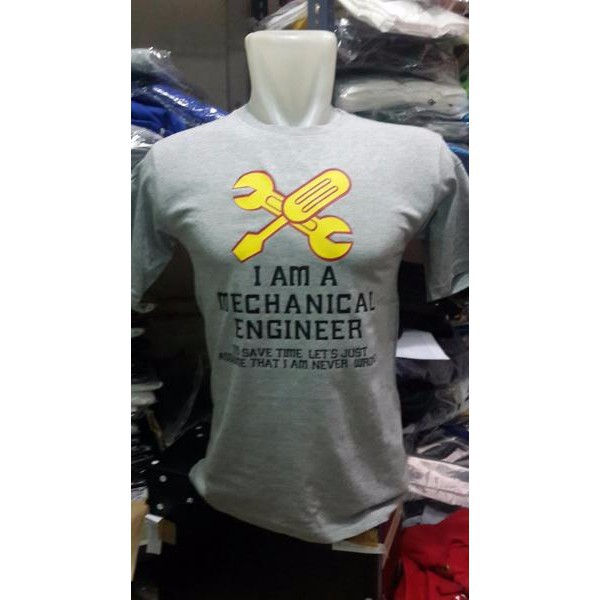 T shirt Kaos Engineer