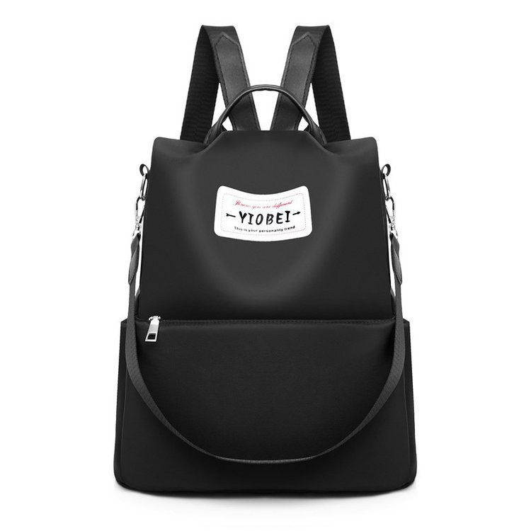 TAS RANSEL WANITA ANTI AIR HITAM FELICI TA078B5 BACKPACK IMPORT KOREA KULIAH MURAH SEKOLAH KERJA ABG