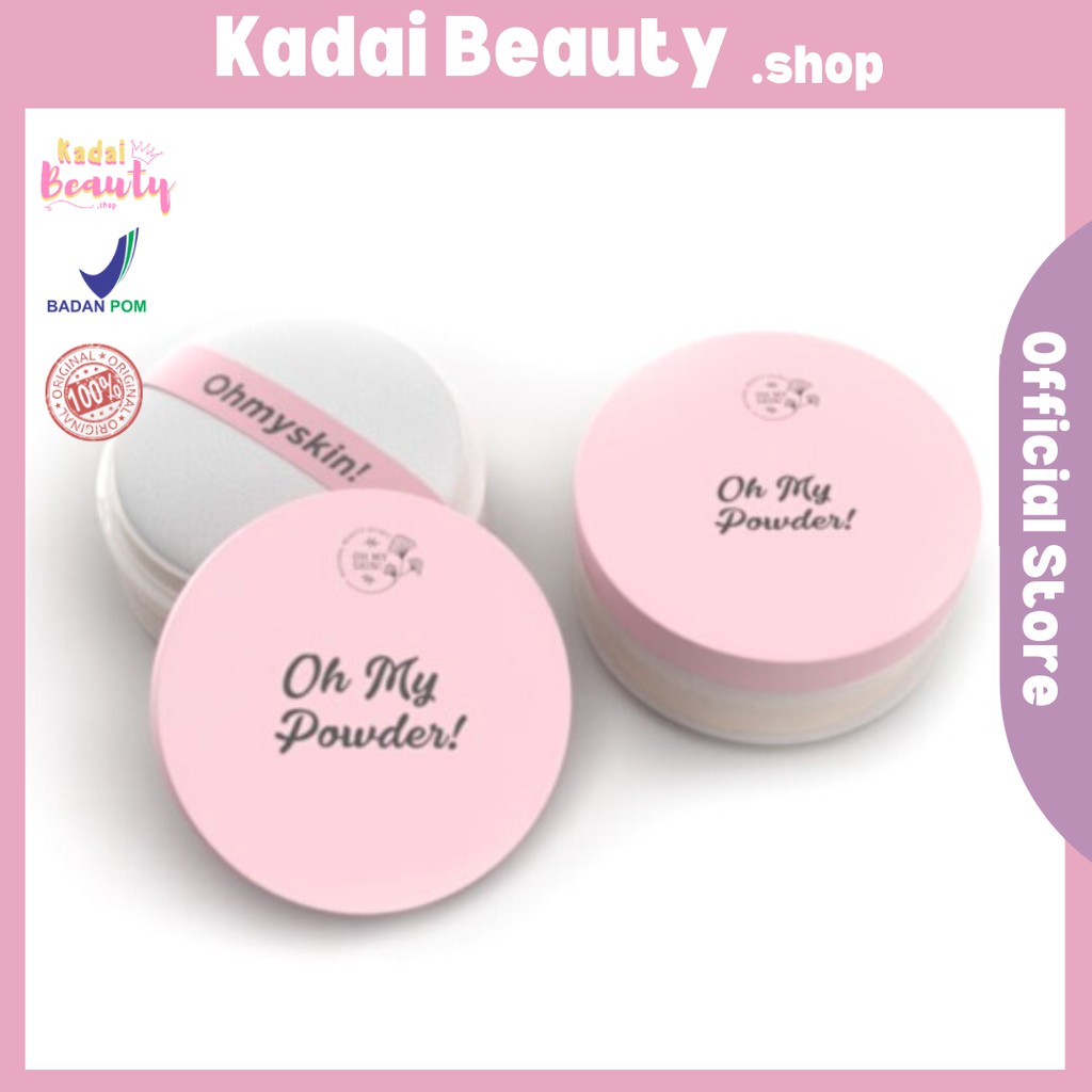 [Agen] Oh My Skin Oh My Powder - Bedak Tabur Loose Powder Oh My Skin