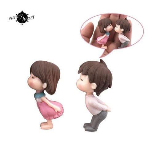 Miniature Lover Figures - Lovers Couple Figurines #11 (2pcs)