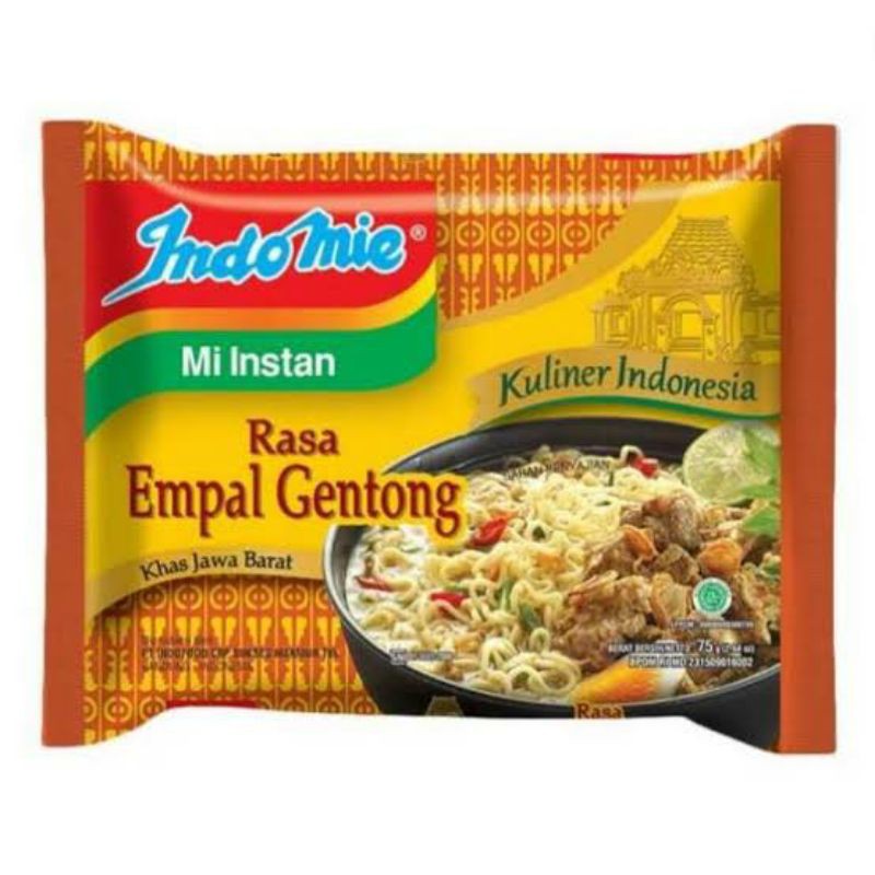 Indomie empal gentong satuan