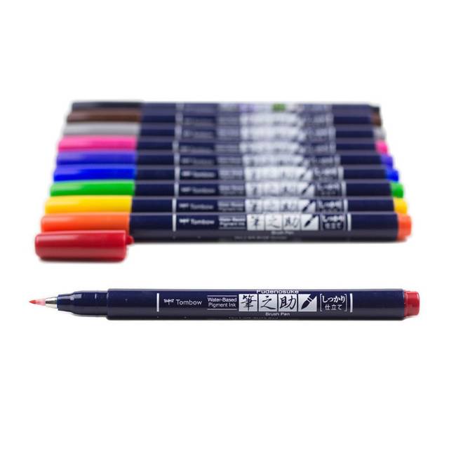 

Tombow Fudenosuke Brush Pen Hard Tip