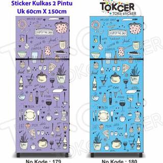  Stiker  Kulkas  2 Pintu MASTERCHEF 2 Pintu No 180 Shopee 