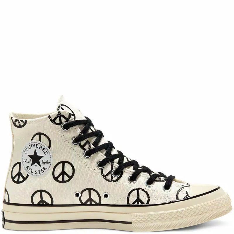 Sepatu Converse X ONE PIECE Glossy Powered High White-4