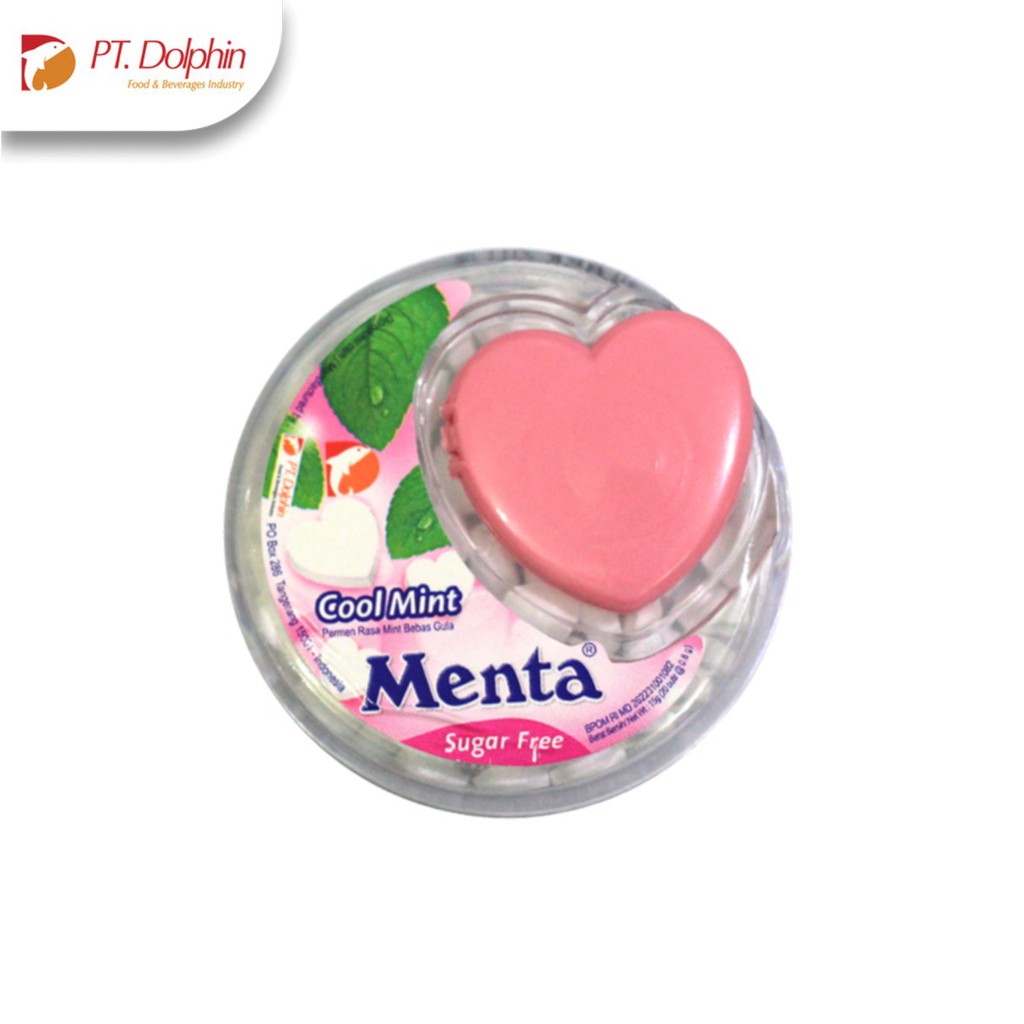 MENTA CANDY PEPPERMINT FLIPTOP - Permen Menta - Permen Mint (Bebas Gula) - Mint