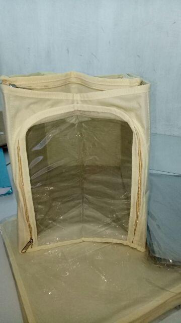 Single Clothes Organizer Bahan Ripstock (kotak Penyimpanan Pakaian, Mainan, Boneka)